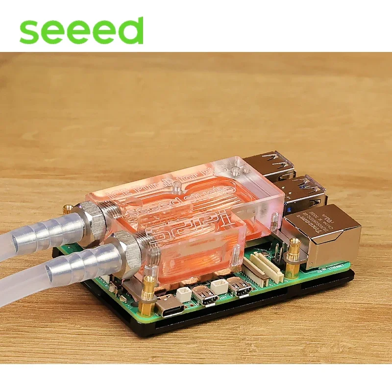 Raspberry Pi 5 radiador de refrigeración por agua con bomba - imagen 4