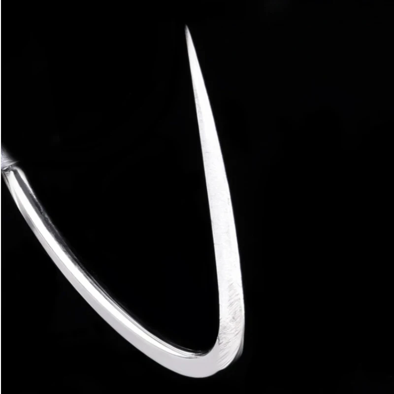 Anzuelos triples Jig Head de acero alto carbono con cuchilla - imagen 5