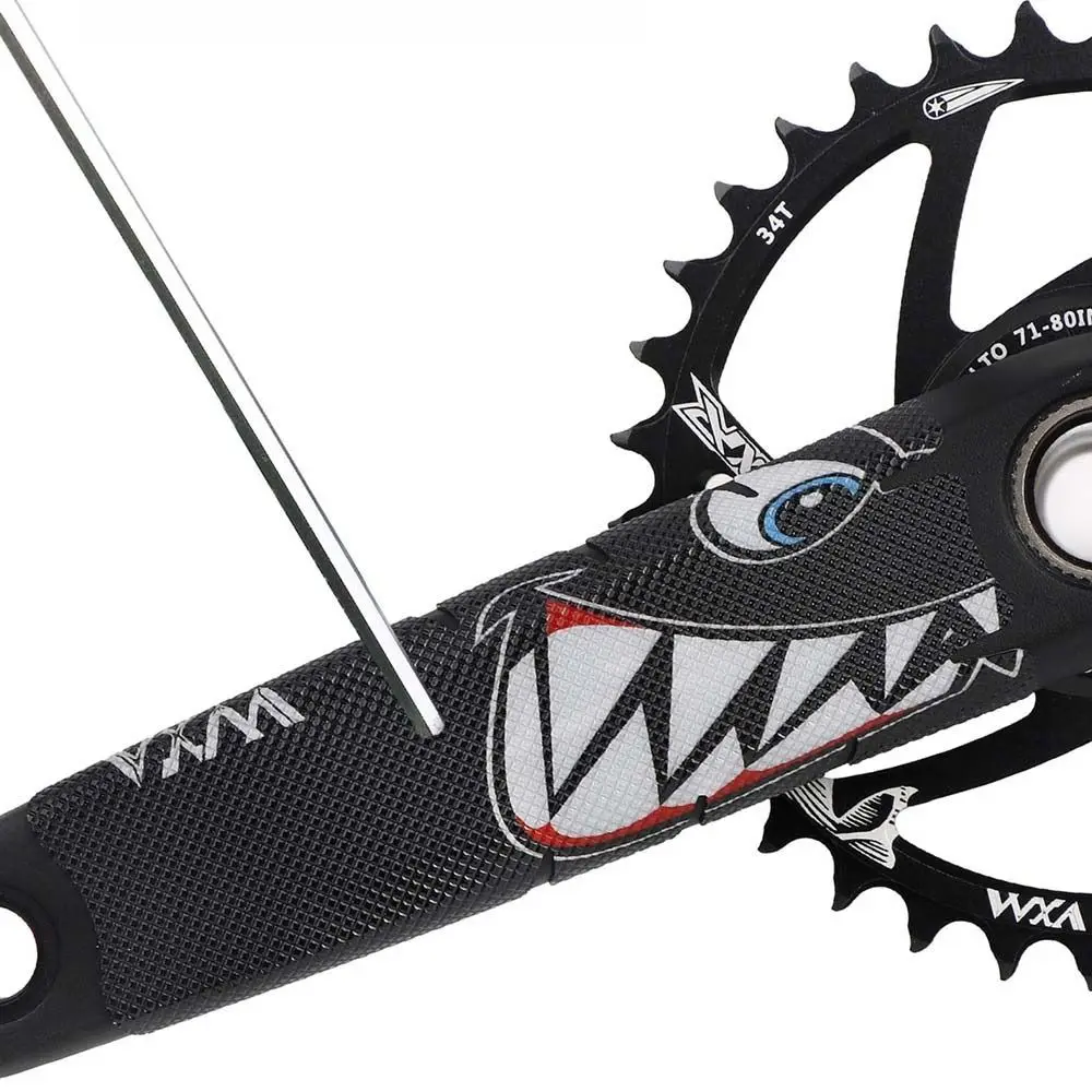 Aplicación sobre la zona del crankset