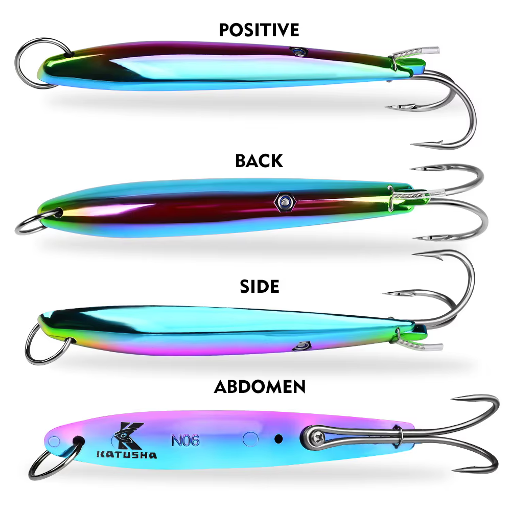 Señuelo Metal KNCONAN – Oscilante para Pesca Lenta en Agua Salada - imagen 5