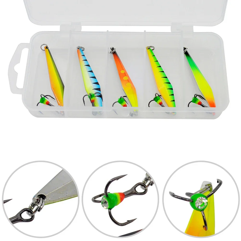 Señuelos VIB de metal spinnerbait para micro pesca - imagen 4