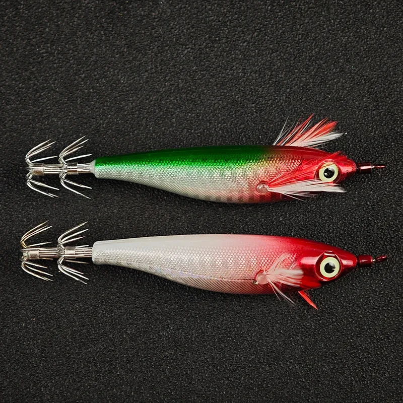 BRAVMACK Jig de gamba luminosa para pesca nocturna – anzuelo - imagen 5
