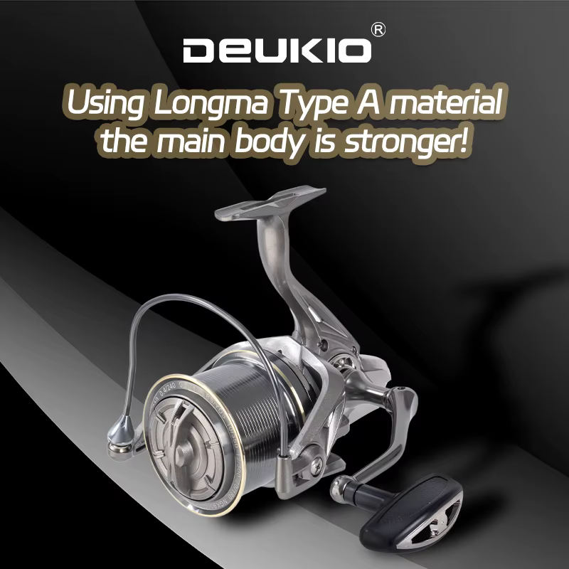 Carrete Giratorio DEUKIO 8000-14000 – Acero inoxidable 25KG arrastre