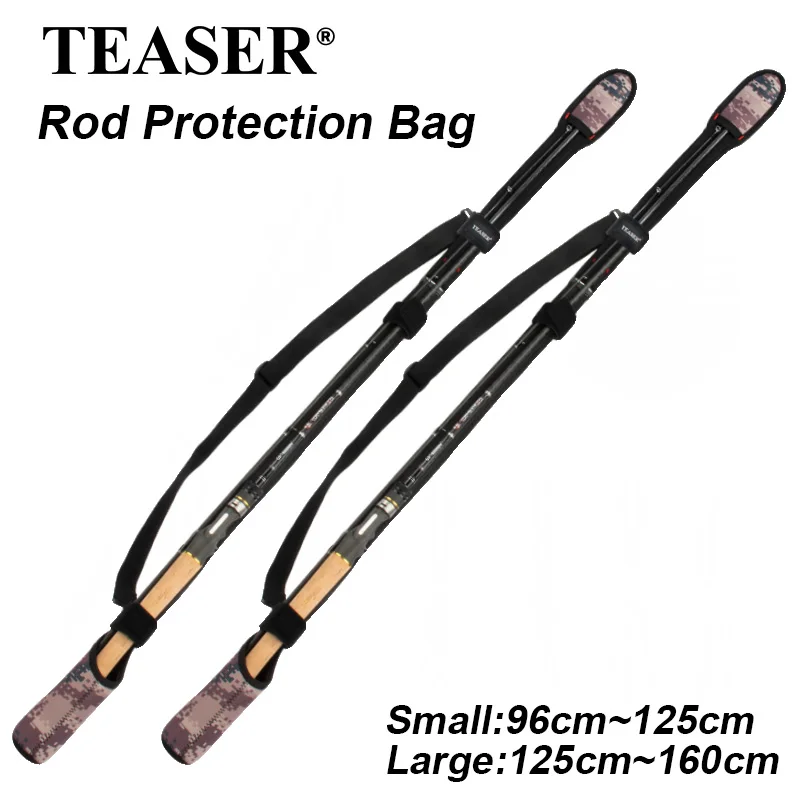 Bolsa protectora para caña con funda elástica y asas duales - imagen 2