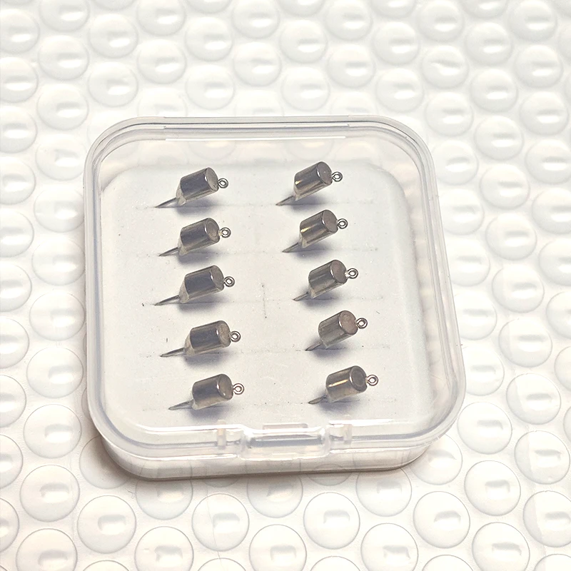 Señuelos de tungsteno para pesca en hielo con anzuelos duraderos - imagen 5