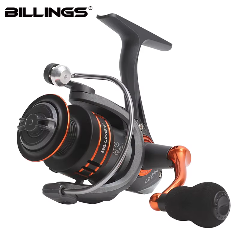 Carrete giratorio Billings UD – 5,0:1, arrastre 14 lb