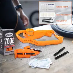 Cámara de aire TPU ultraligera para bicicleta 700C con válvula Presta
