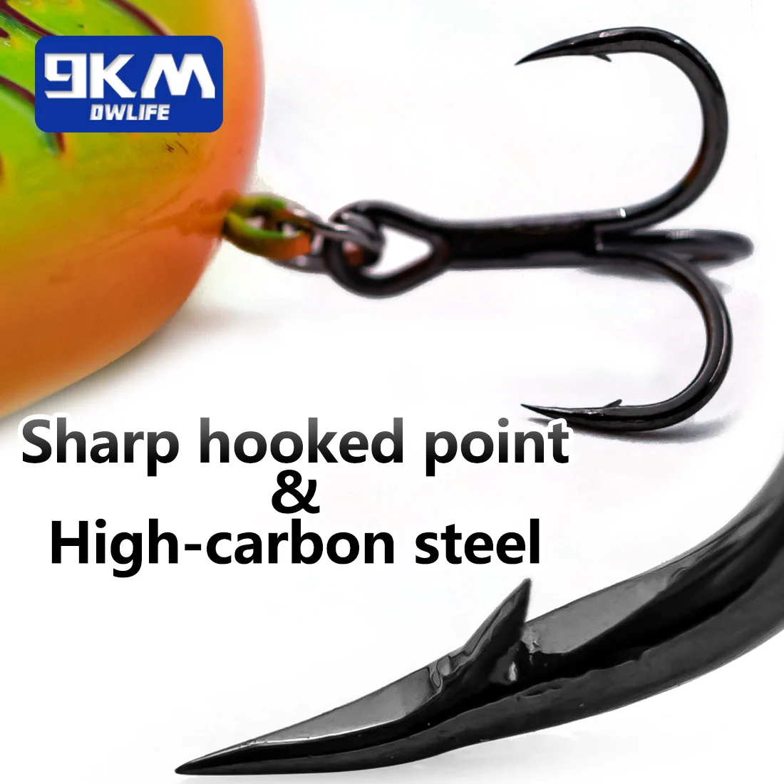 Señuelo topwater 9KM DWLIFE en diferentes colores disponibles