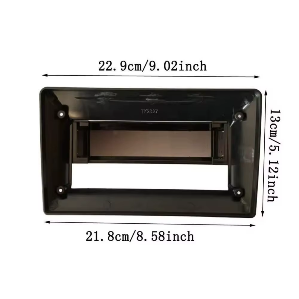 Marco Panel Navegación 9/10.1" – Adaptador 1DIN Universal para Radio de Coche - imagen 2