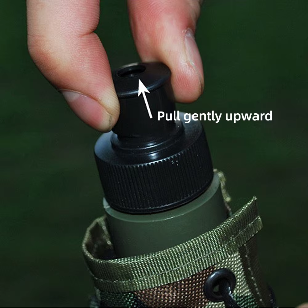 Botella de agua deportiva con correa para senderismo - imagen 4
