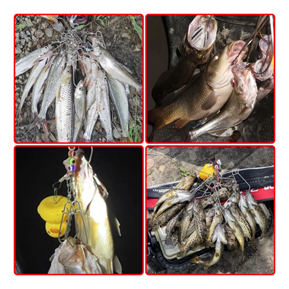 Pinza multifuncional acero inoxidable para pescador de señuelos - imagen 5