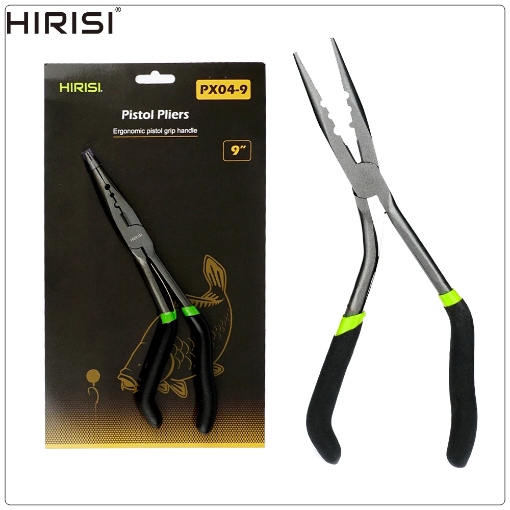 Alicates de pesca Hirisi PX04-9 con diseño compacto