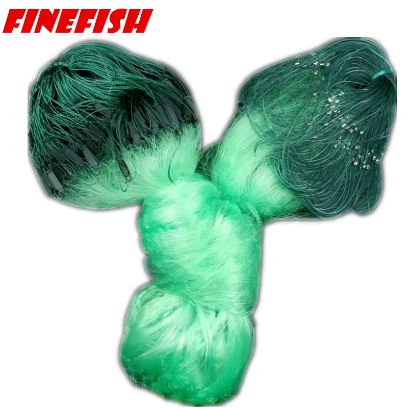 Finefish-red Línea monofilamento tres capas con flotador para pesca - imagen 2