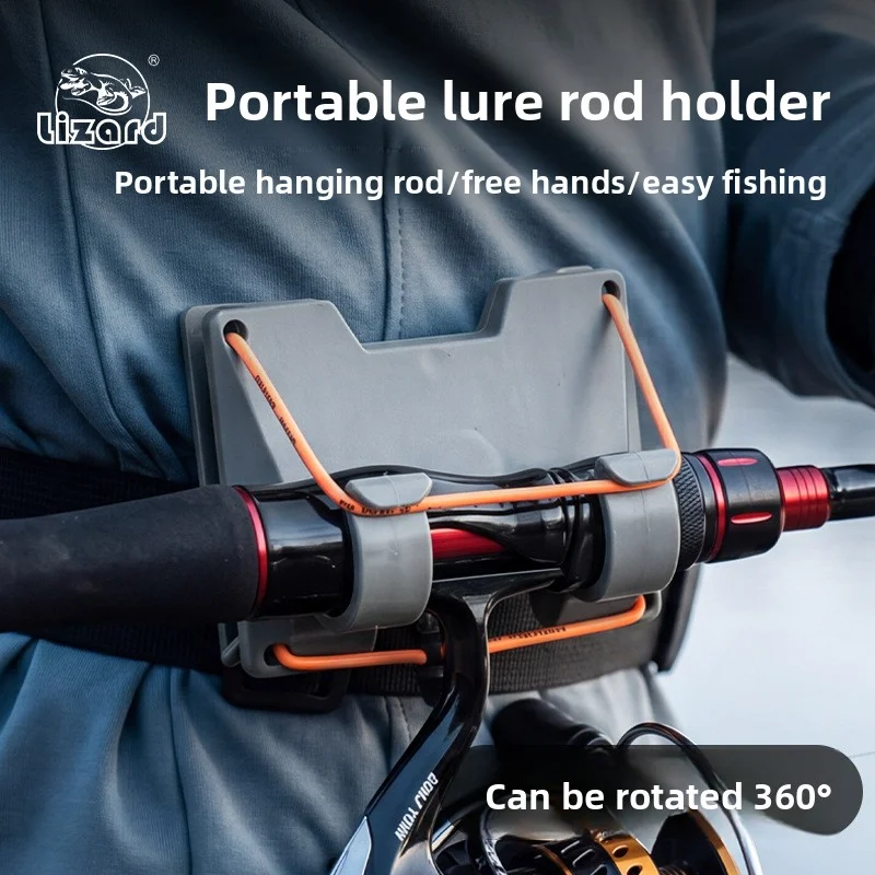 Soporte de Cintura para Cañas Lizard Fishing – Cinturón fijador - imagen 2