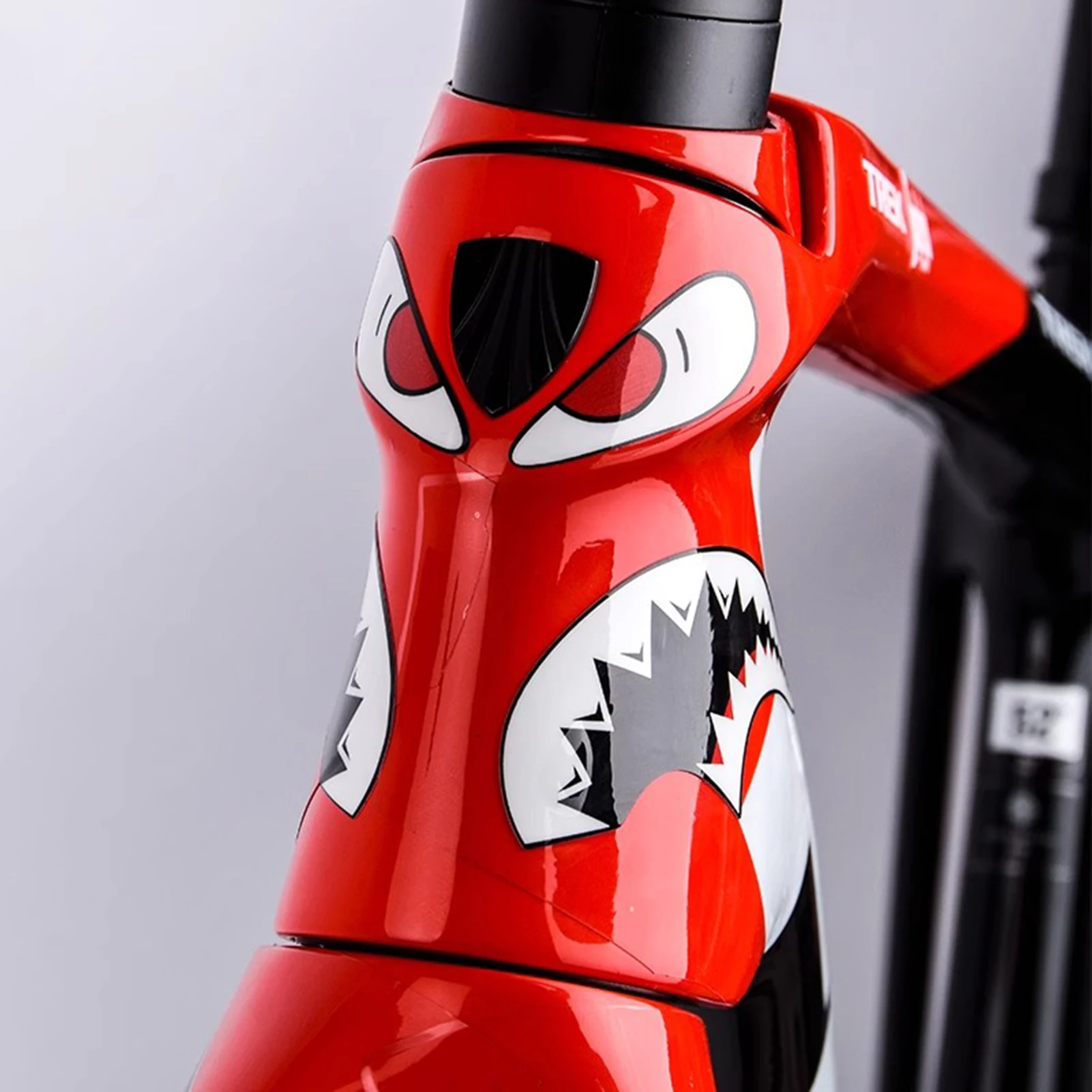 Pegatinas de tiburón creativas para bicicleta de montaña - imagen 5
