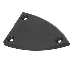 Tapas del Truss Rod Negras – Plástico con 3 Agujeros para Guitarra