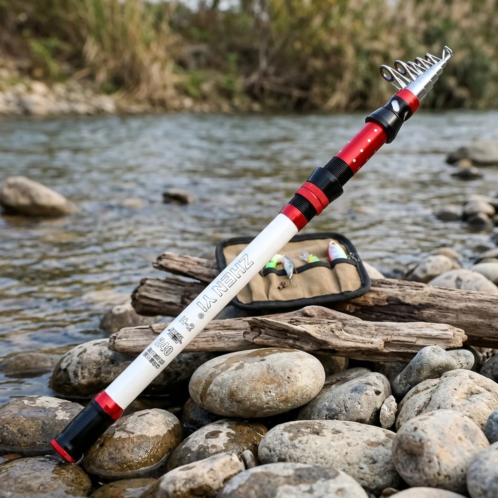 Caña ultraligera para pesca al aire libre