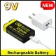 Batería recargable de litio USB Tipo-C para multímetro y RC - imagen 5