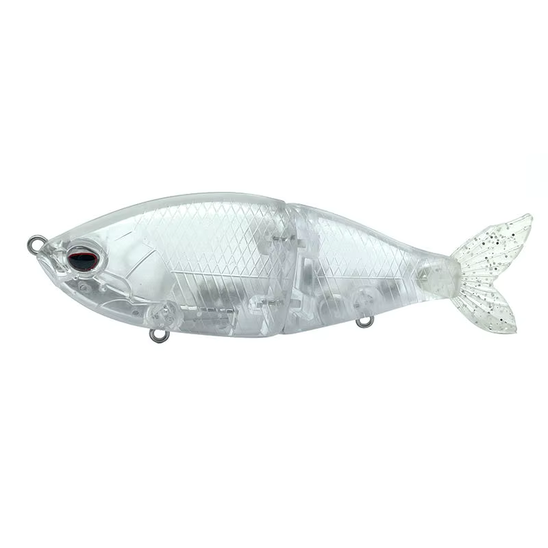 Glide bait flotante con cola blanda