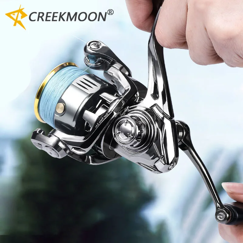 Carrete serie DA 2000-7000 – 3+1 BB, rodamientos metal, arrastre 15kg - imagen 3