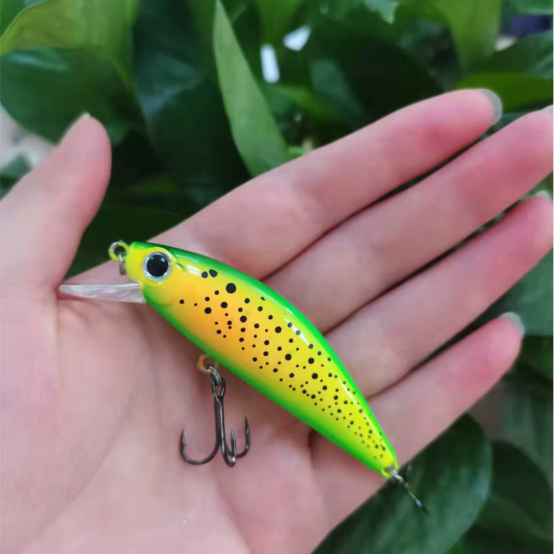 Señuelo Wobbler Minnow hundido para trucha y lubina - imagen 5