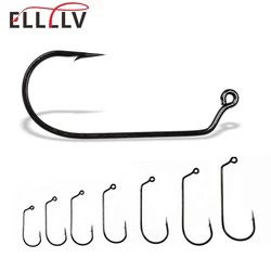 Elllv Jig Head 6/0 – anzuelos de 60° en acero al carbono para vinilo