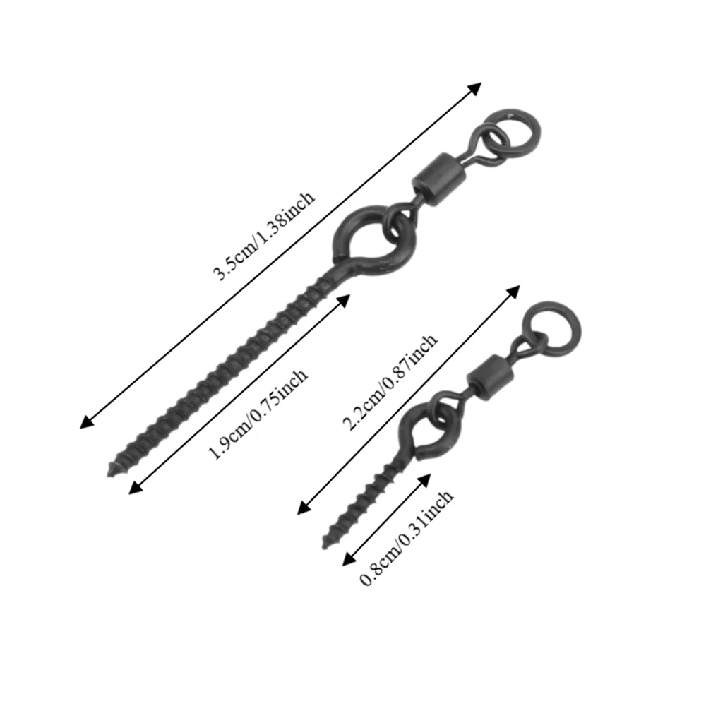 Set de anillas para carpfishing en acero inoxidable