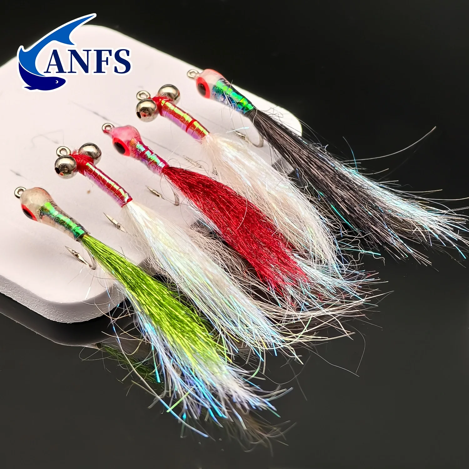 ANFS Moscas artificiales para pesca con mosca – Trucha y lucio - imagen 4