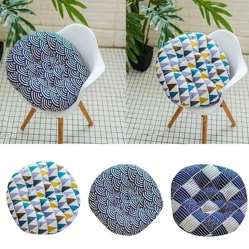 Cojín multicolor para silla de patio o jardín