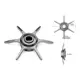 Freno de estrella de aluminio para baitcasting, mejora precisión - imagen 5