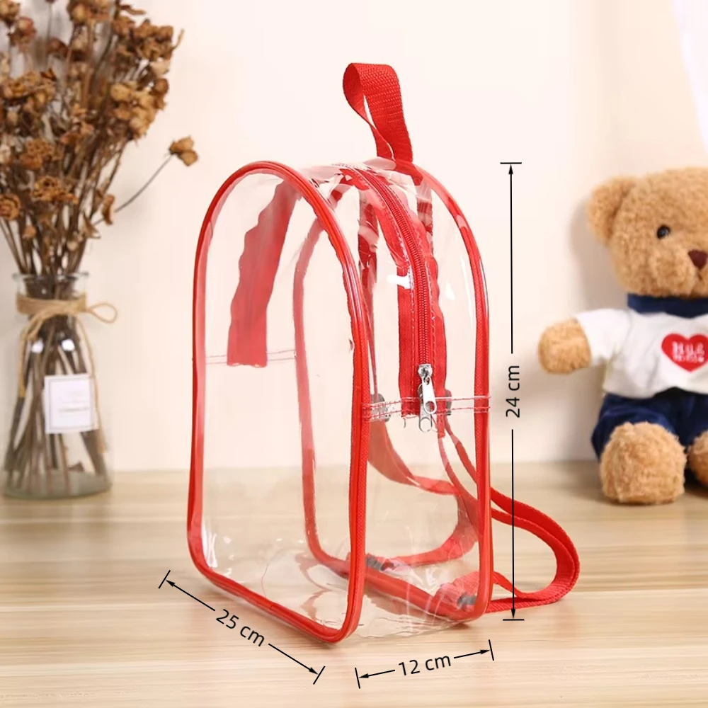 Mochila transparente impermeable PVC con cierre para teléfono playa - imagen 5