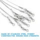 Aparejo surfcasting inox de doble brazo con eslabón giratorio - imagen 2