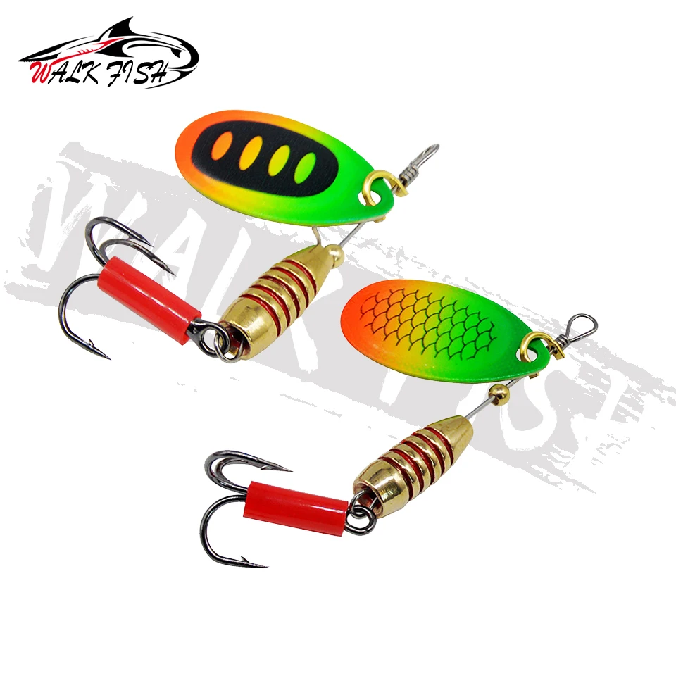 Señuelo Giratorio WALK FISH para Lucio – Cuchara con Anzuelos Triples - imagen 2