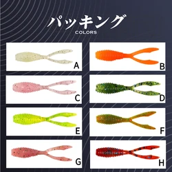 MUKUN Swimbait doble cola – 3,6 cm 0,4g para lucio
