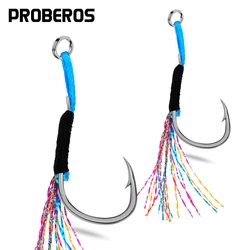 Anzuelos mar PROBEROS – Acero brillante para pesca salada