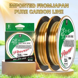 ZUKIBO Sedal fluorocarbono para carpa y pesca en agua salada