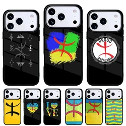 Funda iPhone con bandera amazigh bereber - diseño suave y protector