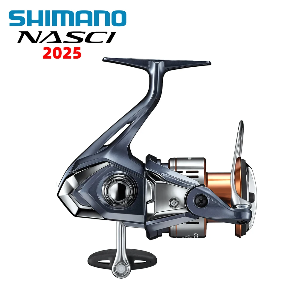 Carrete giratorio Shimano Nasci 25 para agua salada y dulce