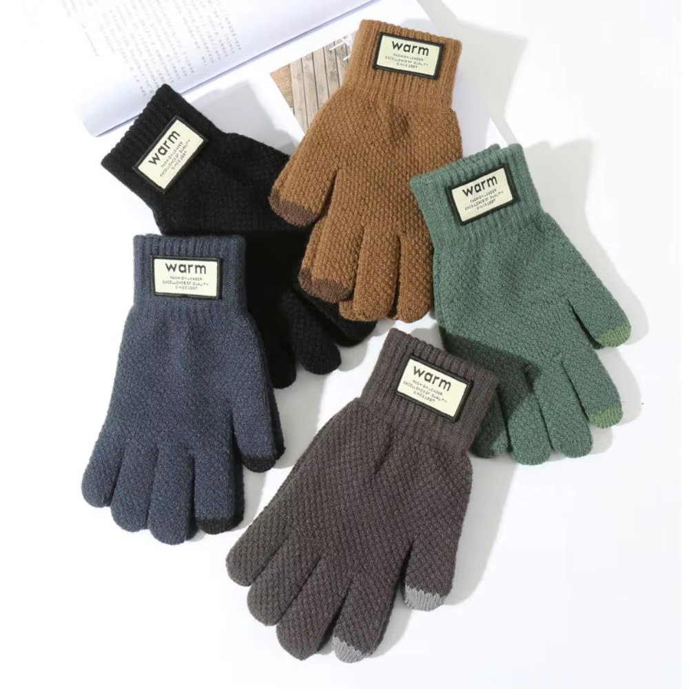 Guantes térmicos cortaviento con pantalla táctil para pesca - imagen 4