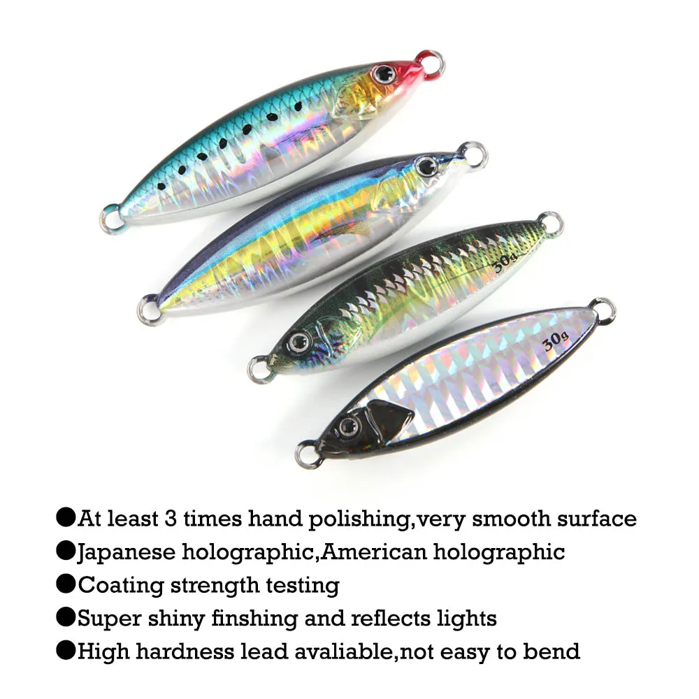 FSTK Tuna señuelo con gancho de asistencia – slow jig lubina - imagen 2