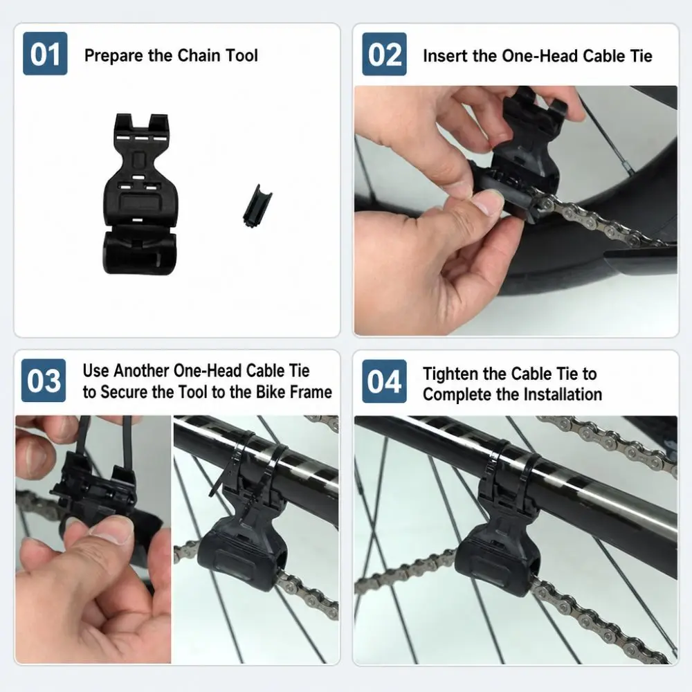Guía de cadena MTB con soporte anticaída y tensión ajustable - imagen 2