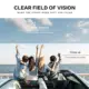 Gafas de sol UV400 montura metálica gran tamaño poligonales - imagen 3