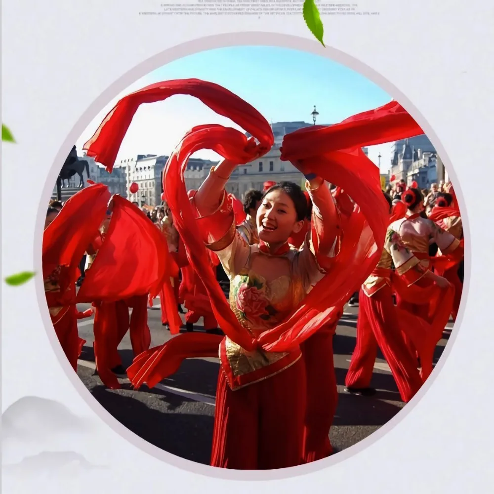 Cintas de raso para danza con color sólido – actuaciones - imagen 2