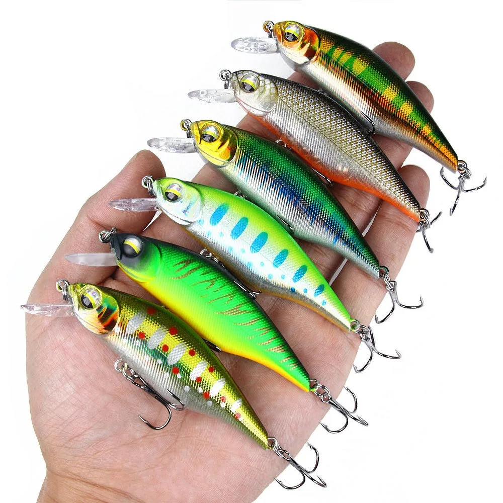Señuelo Minnow flotante de largo alcance imitación láser - imagen 3