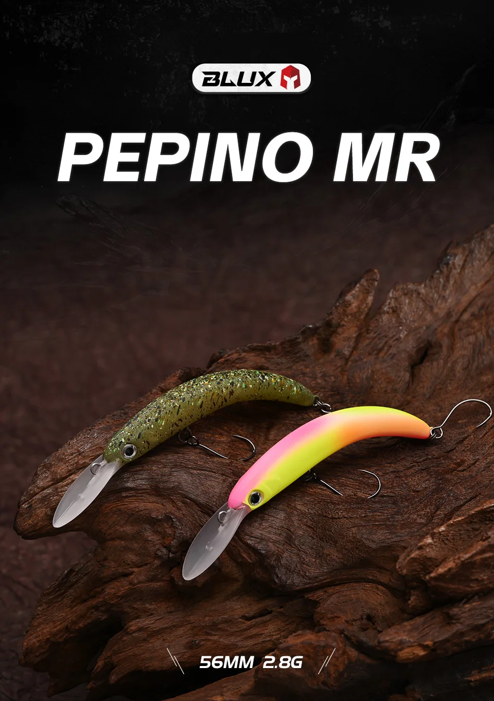 Wobbler tipo minnow BLUX PEPINO MR