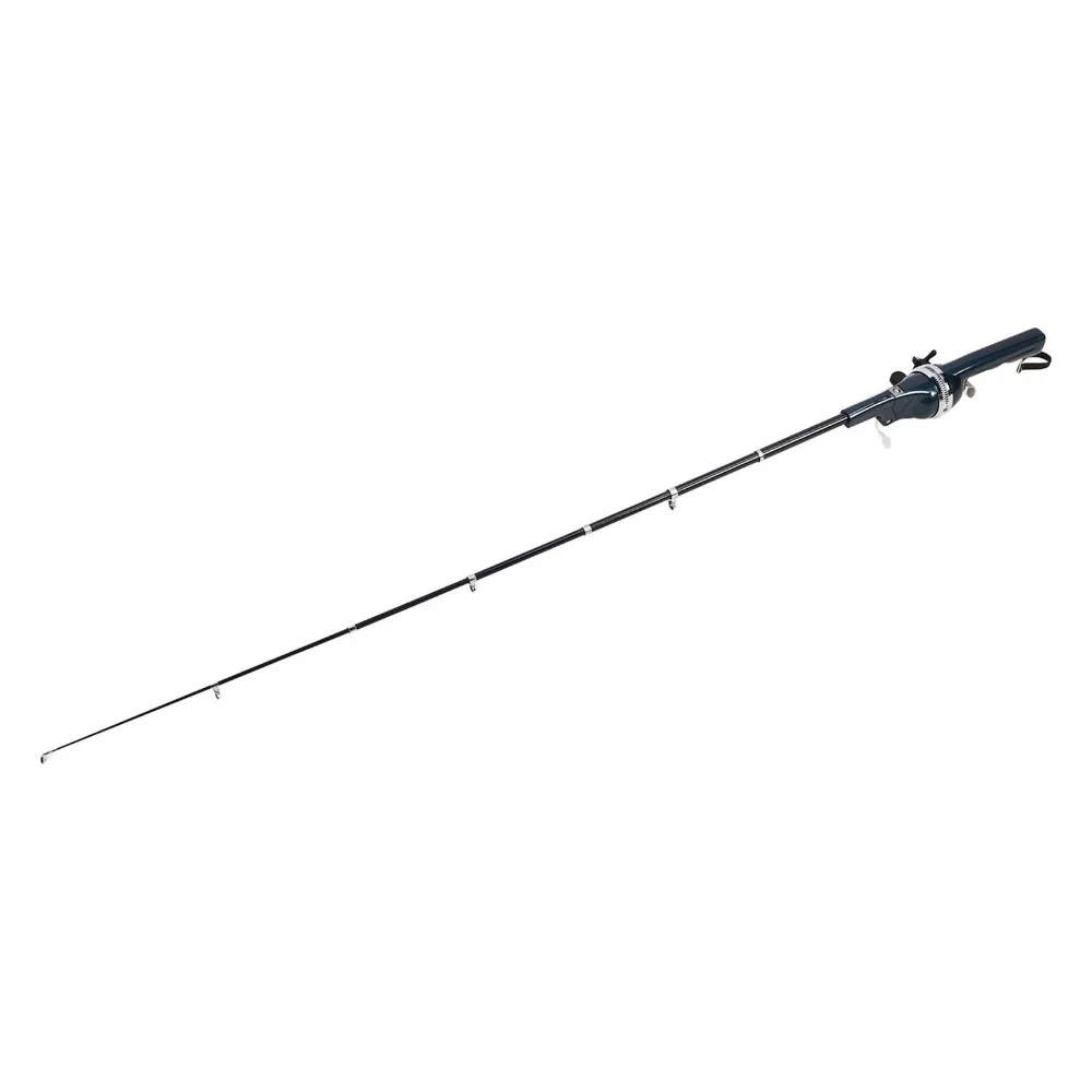 Caña plegable portátil con carrete de fibra de vidrio para viaje - imagen 3