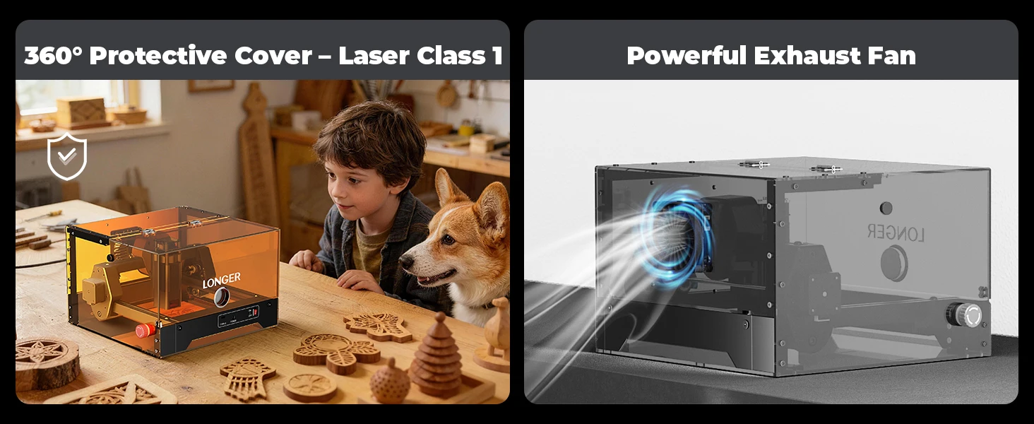 Control WiFi y app del grabador láser