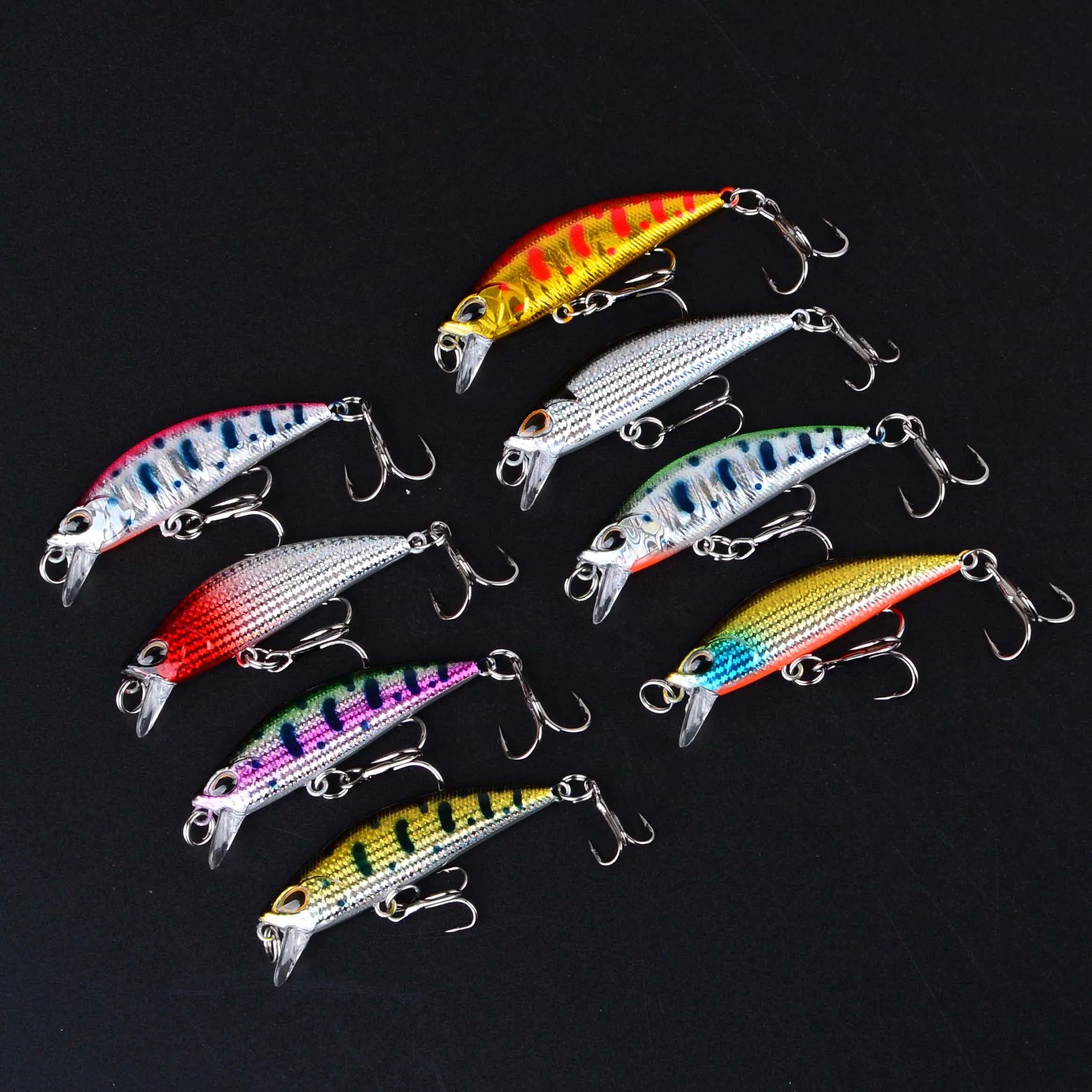 Señuelo Minnow hundidor Crankbait para lubina y lucio - imagen 2