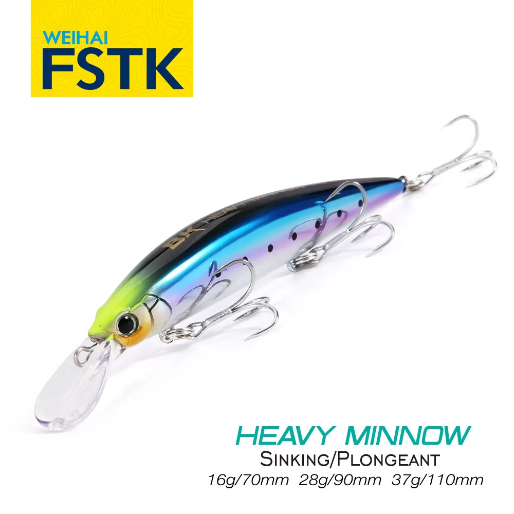FSTK Pececillo hundimiento pesado 110S-37g 90S-28g 70S-16g Señuelo - imagen 3
