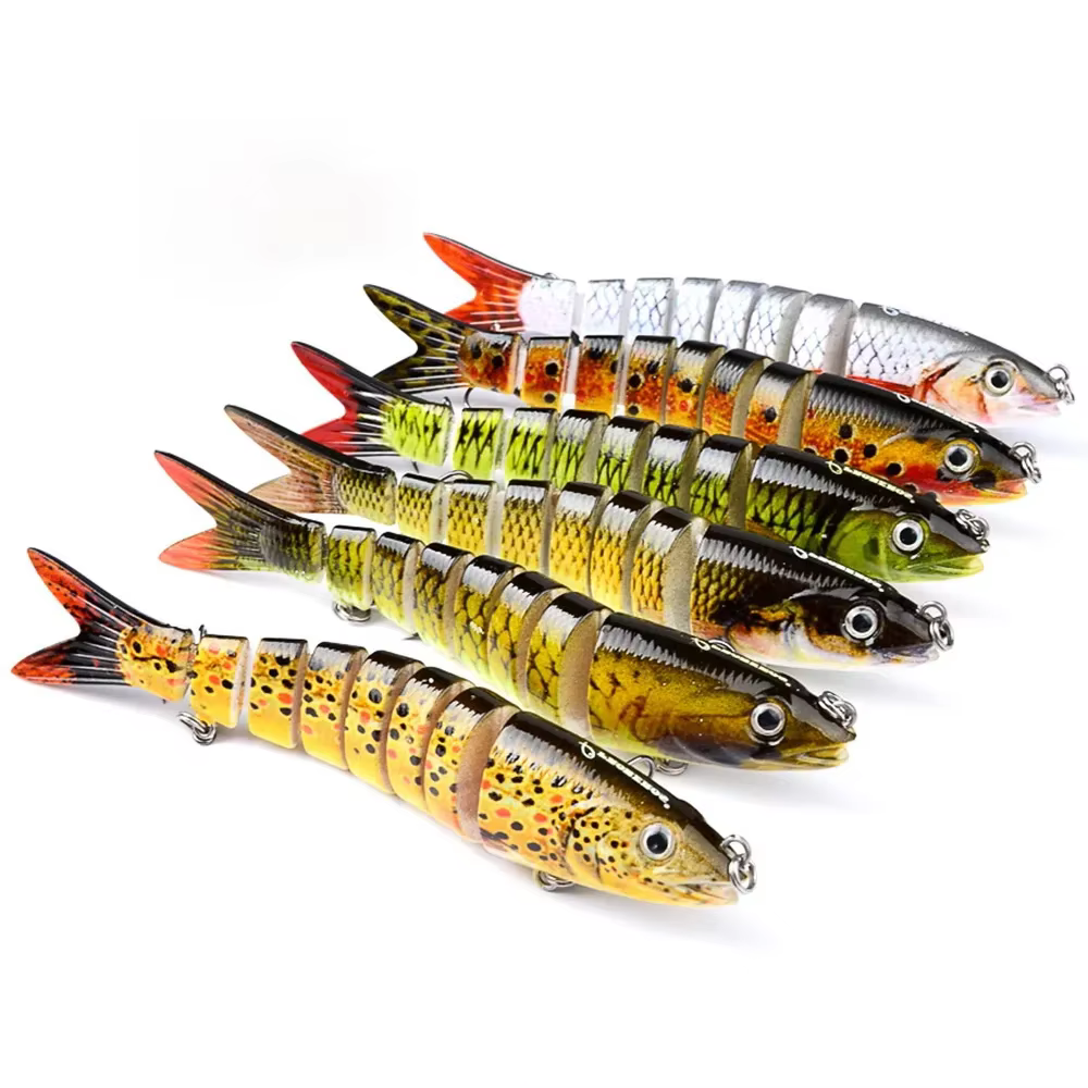 Swimbait multiarticulado realista para lubina – 135mm - imagen 2